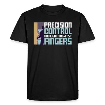 Flipper-design Für Flipper-automaten-spieler - T-shirt Premium bio Homme - noir - Devant - Nico (187cm)