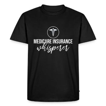 Medicare Insurance Whisperer Design Für - T-shirt Premium bio Homme - noir - Devant - Nico (187cm)