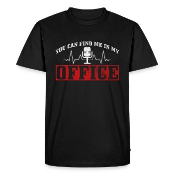 Amateurfunk-design Für - T-shirt Premium bio Homme - noir - Devant - Nico (187cm)