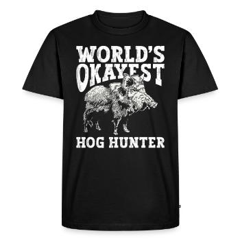 Schweinejagd-design Für Die Wildschweinjagd - T-shirt Premium bio Homme - noir - Devant - Nico (187cm)