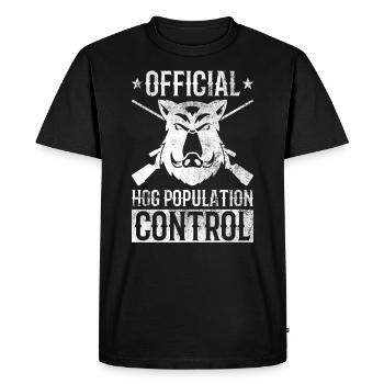 Schweineentfernungstechniker Design Für Die - T-shirt Premium bio Homme - noir - Devant - Nico (187cm)