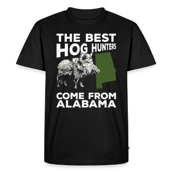 Schweinejagd Alabama Design Für Die Schweinejagd - T-shirt Premium bio Homme - noir - Devant - Nico (187cm)