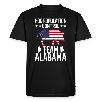 Schweinejagd Alabama Design Für Die - T-shirt Premium bio Homme - noir - Devant - Nico (187cm)
