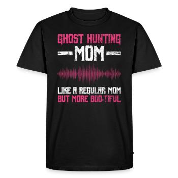 Geisterjagd-mutter-design Für Paranormale - T-shirt Premium bio Homme - noir - Devant - Nico (187cm)