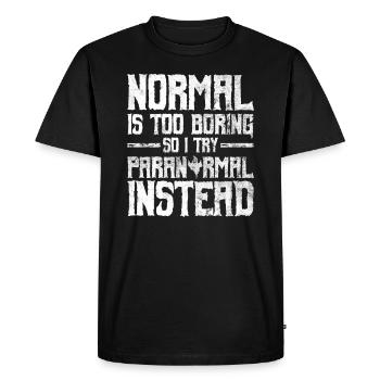 Paranormales Ermittlerdesign Für Die Geisterjagd - T-shirt Premium bio Homme - noir - Devant - Nico (187cm)