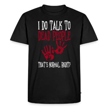 Geisterjagd-design Für Oaranormal-ermittler - T-shirt Premium bio Homme - noir - Devant - Nico (187cm)