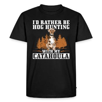 Schweinejagd-design Für Die Wildschweinjagd - T-shirt Premium bio Homme - noir - Devant - Nico (187cm)