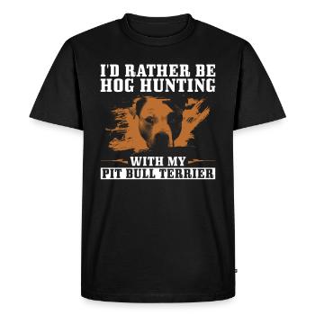 Schweinejagd-design Für - T-shirt Premium bio Homme - noir - Devant - Nico (187cm)