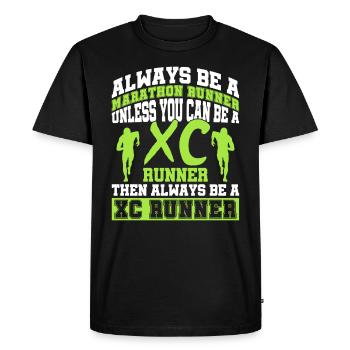 Xc Running Design Für Cc Runner Xc Runner - T-shirt Premium bio Homme - noir - Devant - Nico (187cm)