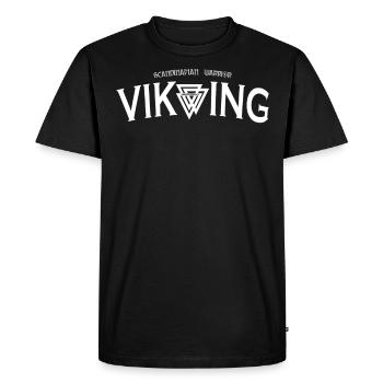 Viking - T-shirt Premium bio Homme - noir - Devant - Nico (187cm)