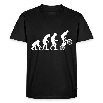 Evolution - BMX - T-shirt Premium bio Homme - noir - Devant - Nico (187cm)