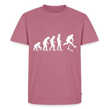 trottinette freestyle - T-shirt Premium bio Homme - mauve - Devant - Nico (187cm)
