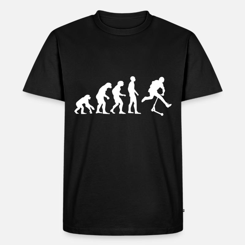 Freestyle-Roller - Männer Premium Bio T-Shirt - Schwarz
