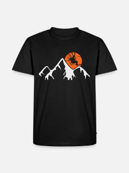 Paramoteur - T-shirt Premium bio Homme - noir