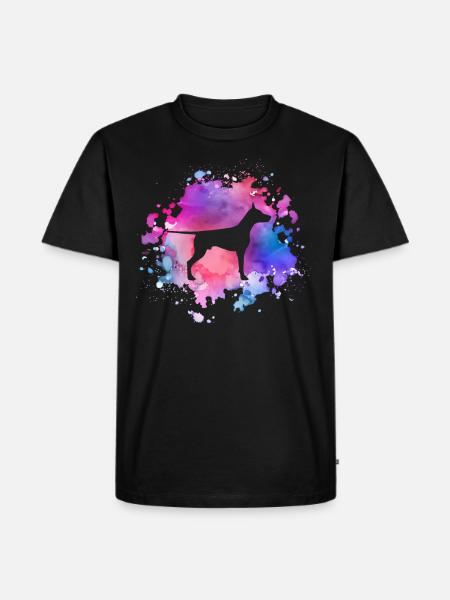 Doberman dog lover - Men's Premium Organic T-Shirt - black