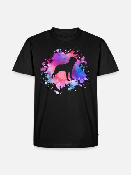 Rottweiler dog lover - Men's Premium Organic T-Shirt - black
