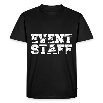 Event Party Planner Staff Eventpersonal Back - Men's Premium Organic T-Shirt - black - Front - Nico (187cm)