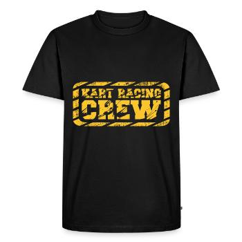 Équipe Go Kart Driving Race Crew - T-shirt Premium bio Homme - noir - Devant - Nico (187cm)