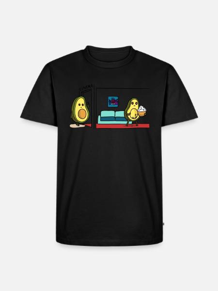 Cinéma d’avocat - T-shirt Premium bio Homme - noir