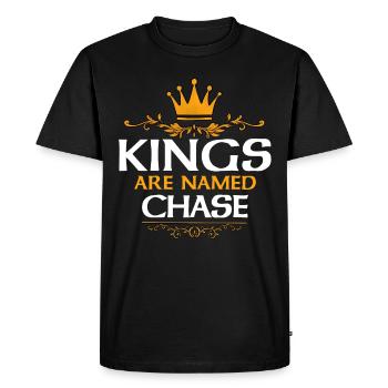 Chasser - T-shirt Premium bio Homme - noir - Devant - Nico (187cm)