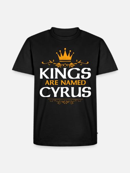 Cyrus - Men's Premium Organic T-Shirt - black