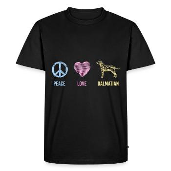 Dog Animal Animals Guard Dog - Men's Premium Organic T-Shirt - black - Front - Nico (187cm)