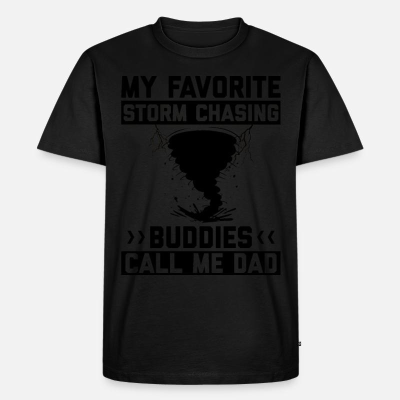 Sturmjäger - Männer Premium Bio T-Shirt - Schwarz