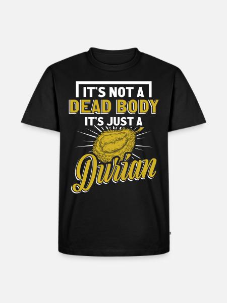 Durian - T-shirt Premium bio Homme - noir
