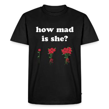 Cadeau de fleuriste drôle - T-shirt Premium bio Homme - noir - Devant - Nico (187cm)
