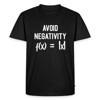 drôle de professeur de mathématiques mathématicien cadeau - T-shirt Premium bio Homme - noir - Devant - Nico (187cm)