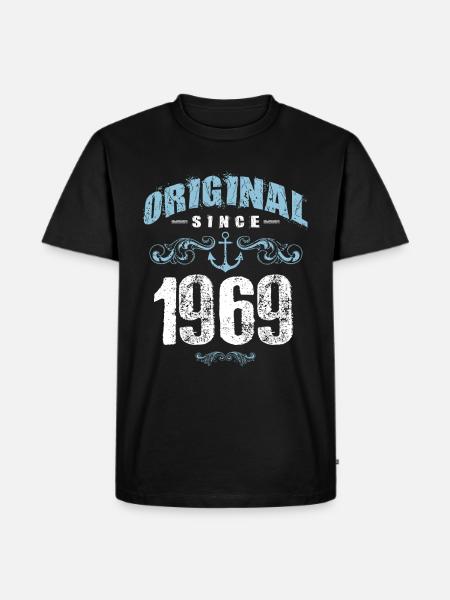 1969 original since - Men's Premium Organic T-Shirt - black