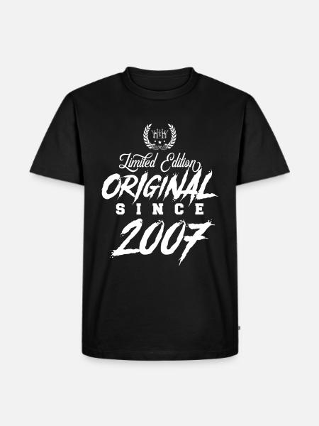 2007 limited edition - Men's Premium Organic T-Shirt - black