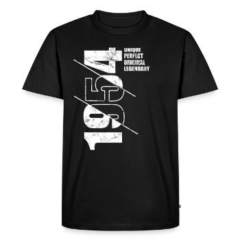 Original légendaire - Né en 1954 Anniversaire - T-shirt Premium bio Homme - noir - Devant - Nico (187cm)