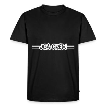 Bachelor Crew Bachelor Party Team - Men's Premium Organic T-Shirt - black - Front - Nico (187cm)