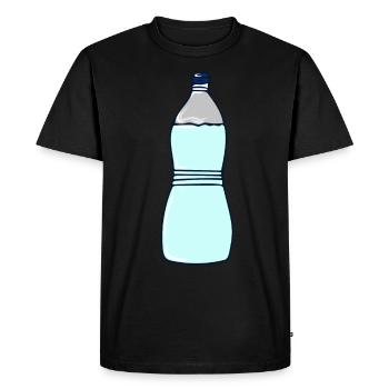 Flacon - T-shirt Premium bio Homme - noir - Devant - Nico (187cm)