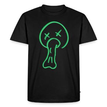 Kotzen - Funny - Men's Premium Organic T-Shirt - black - Front - Nico (187cm)