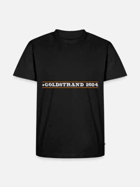 Golden Sands 2024 - Men's Premium Organic T-Shirt - black