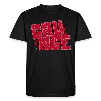 Grunge années 90 90 Musique musique Musique rock sous-culture - T-shirt Premium bio Homme - noir - Devant - Nico (187cm)