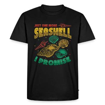 Only one shell left, collector shell. - Men's Premium Organic T-Shirt - black - Front - Nico (187cm)