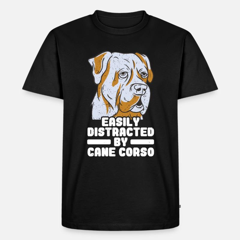 Cane Corso - Männer Premium Bio T-Shirt - Schwarz