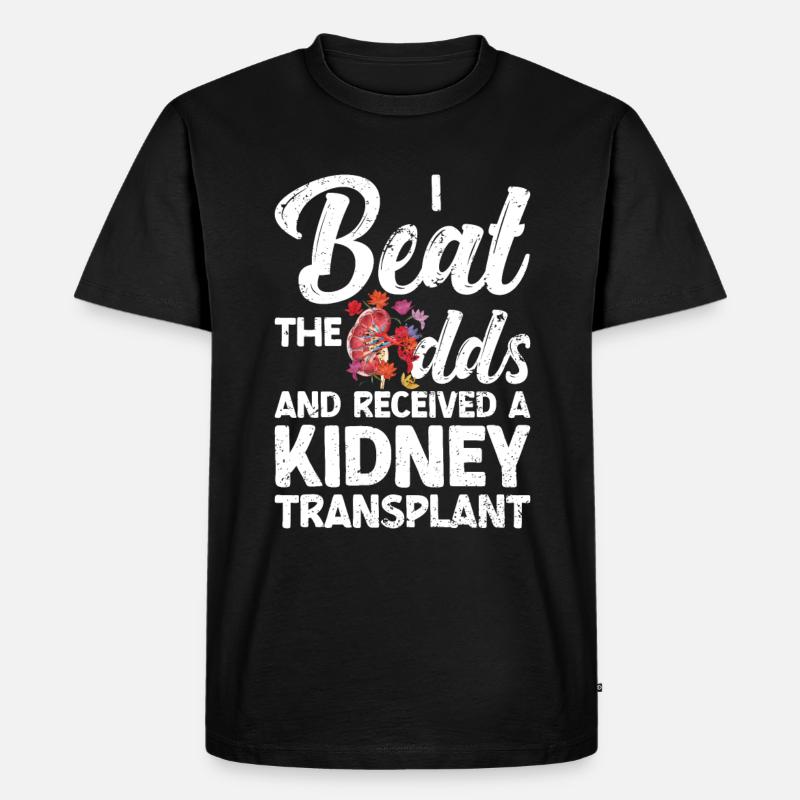 Nierenspender - Männer Premium Bio T-Shirt - Schwarz