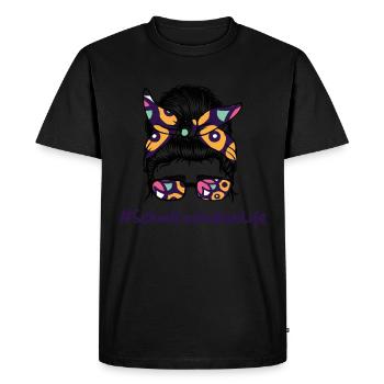 Responsables de l’école - T-shirt Premium bio Homme - noir - Devant - Nico (187cm)