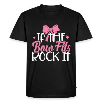 Cheerleader - Men's Premium Organic T-Shirt - black - Front - Nico (187cm)
