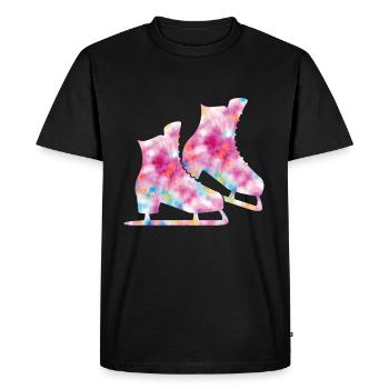 Patinage - T-shirt Premium bio Homme - noir - Devant - Nico (187cm)