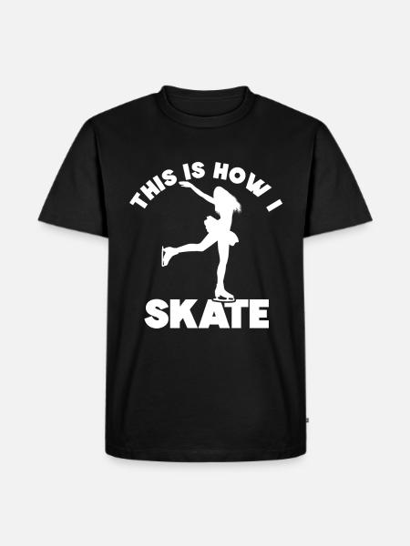 Patinage - T-shirt Premium bio Homme - noir