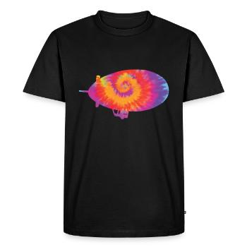 Zeppelin - T-shirt Premium bio Homme - noir - Devant - Nico (187cm)