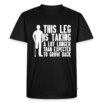 Amputation - T-shirt Premium bio Homme - noir - Devant - Nico (187cm)
