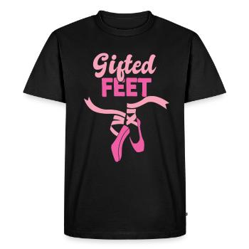 Ballet - T-shirt Premium bio Homme - noir - Devant - Nico (187cm)
