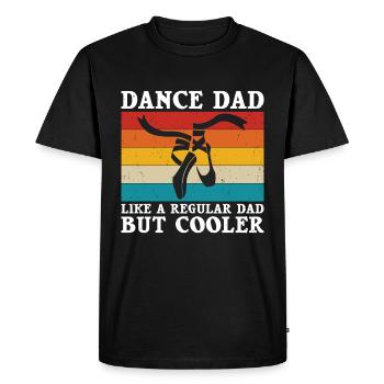 Ballet - T-shirt Premium bio Homme - noir - Devant - Nico (187cm)