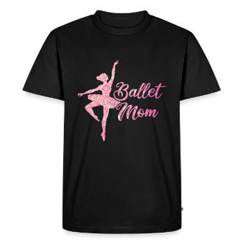 Ballet - T-shirt Premium bio Homme - noir - Devant - Nico (187cm)